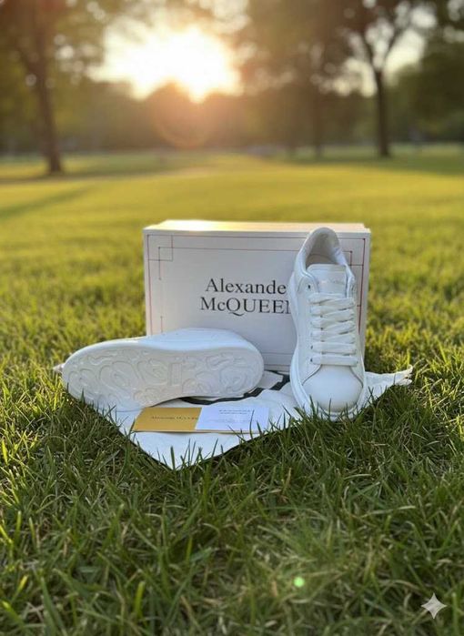 Adidasi Alexander Mc Q U E E N Alb Complet - Adidasi Full Box