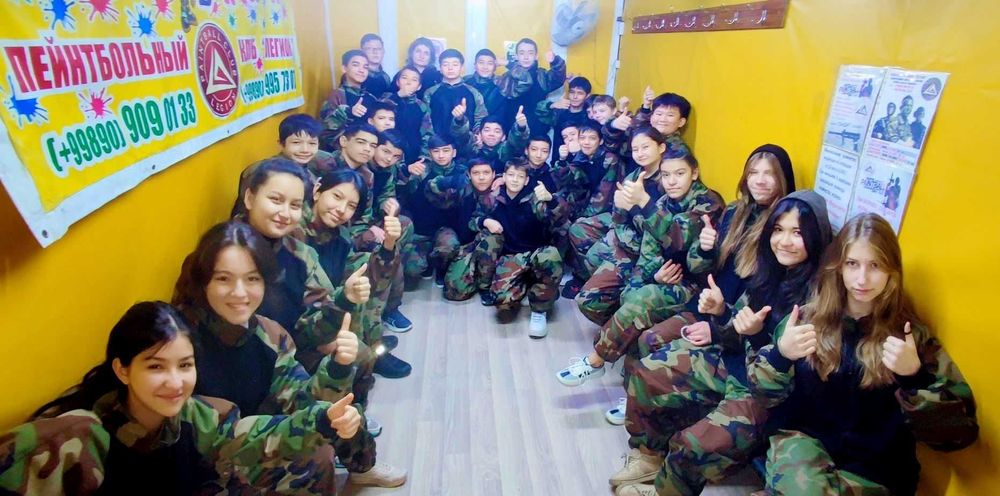 ПЕЙНТБОЛ для ДЕТЕЙ ! День Рождения в стиле " МИЛИТАРИ " !