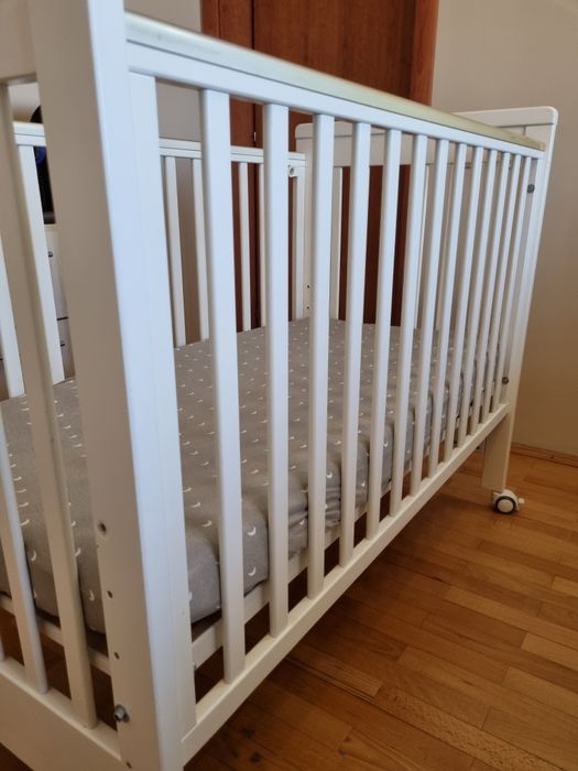 Treppy Pat co-sleep 120x60 cu laterala culisanta si roti Dreamy Plus 2