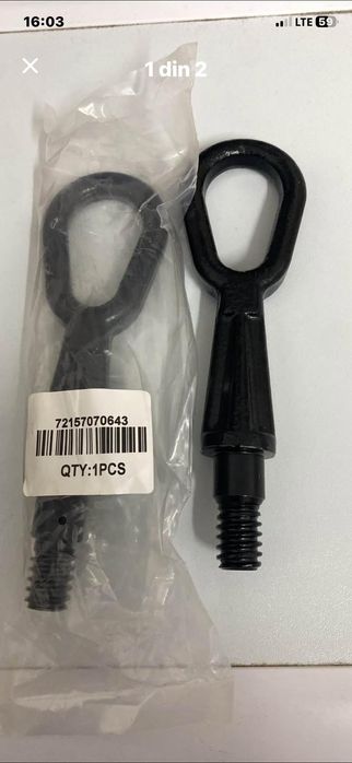 Carlig BMW de remorcare