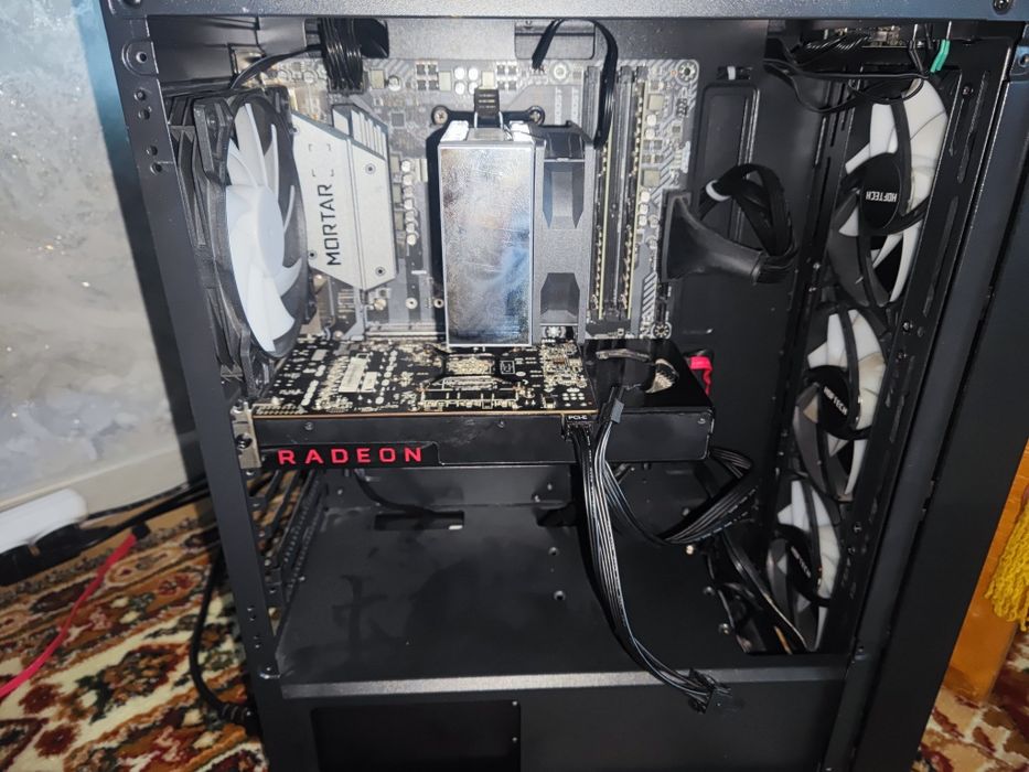 RX 580 на 4гб радион