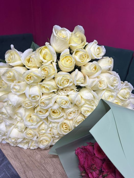 100штук цветы сегодня