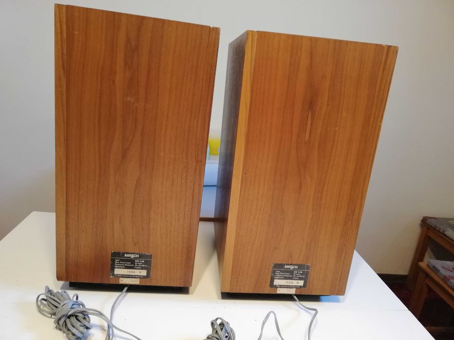 Set Boxe MIRSCH model OM 3-28 - 3 Cai/50 W - Rare/Impecabile/Sweden