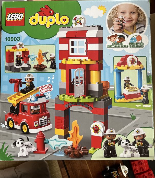 Lego Duplo Пожарное Депо оригинал