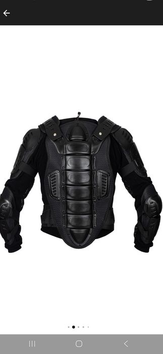 Vestă de protectie pentru motocicleta, Corelli MG Spartak, Negru, Marimea XL (56)