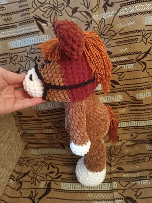 Продам игрушку лошадка ручной работы