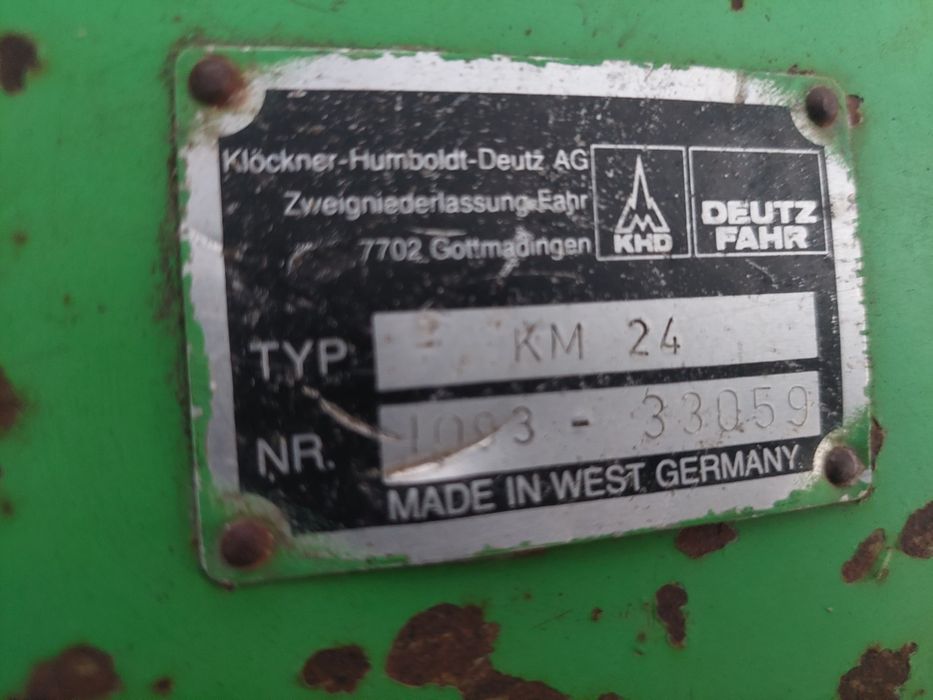 Cositoare rotativa deutz 1.85