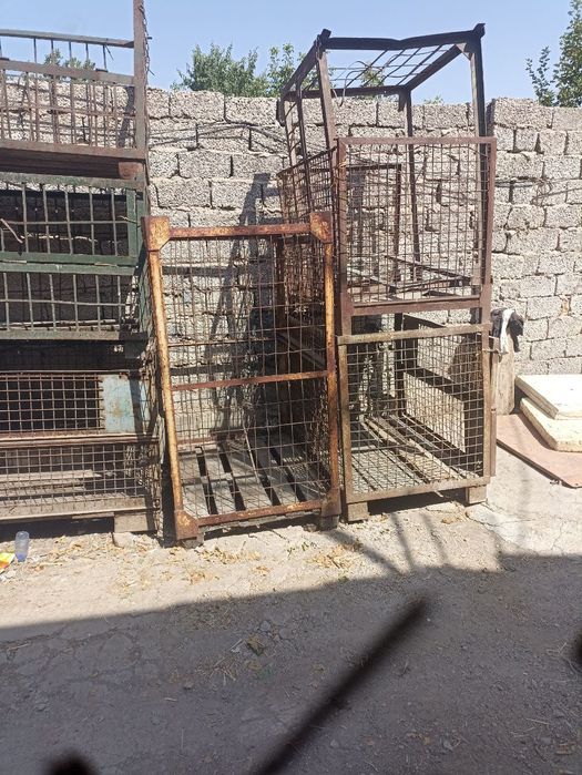 Продам железные ящики  ( клетки ) из мощных материалов