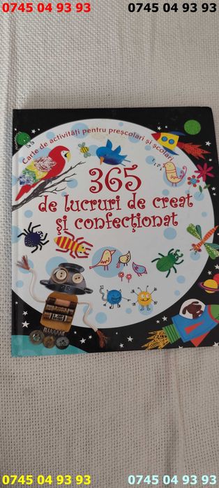 carte carti 365 de lucruri de creat si confectionat