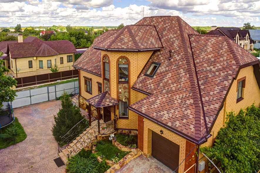 Крыша Гибкая черепица ТЕХНОНИКОЛЬ кровля