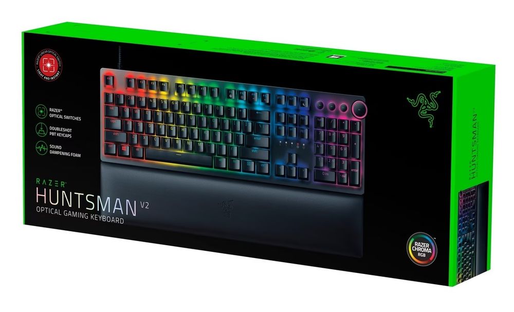 Razer Huntsman v2 (свитчи RED Linear)