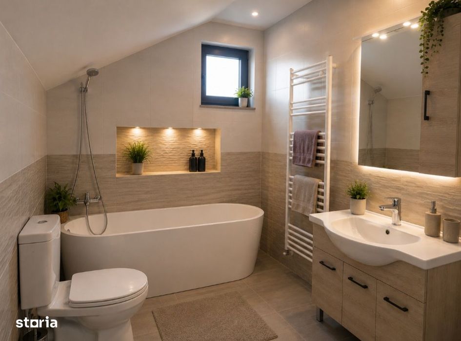 Casă tip duplex modernă în Sângeorgiu , confort, spațiu și eleganță