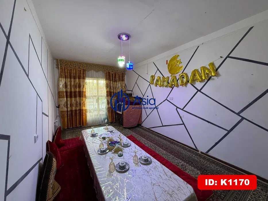 K1170 Jomiy 5mikrorayonda 4xonalik kvartira sotiladi