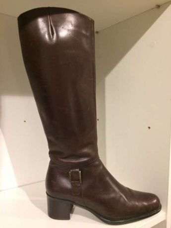 Cizme piele naturala maro