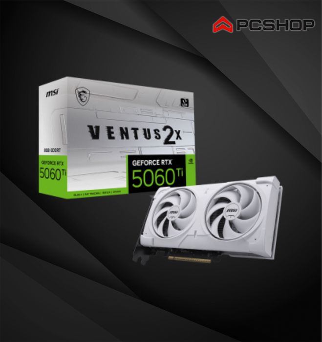 MSI GeForce RTX 5060 Ti VENTUS 2X WHITE (OC Edition)