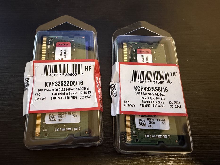 Kingston RAM SODIMM DDR4 2x16GB