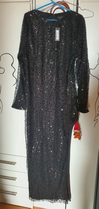 Rochie de ocazie cu paiete, noua