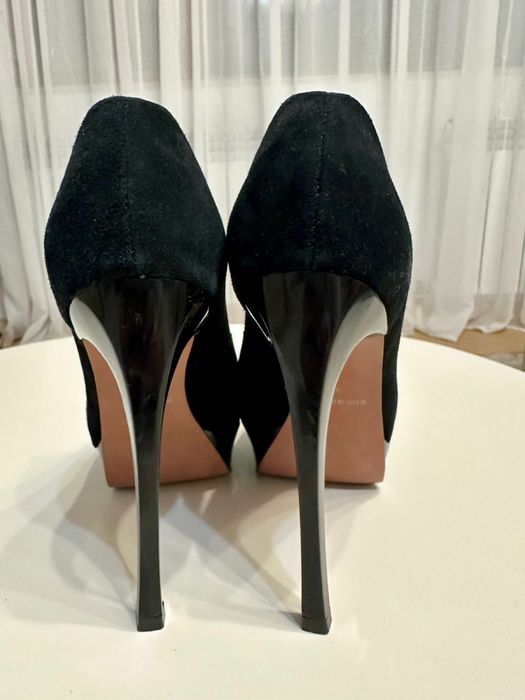 Туфли замшевые, размер 36