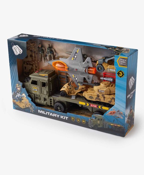 Military Kit toy, jucarie set militar. Reducere de la 145 lei la 50.