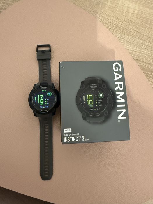 Ceas Garmin instinct 3 . 50mm amoled