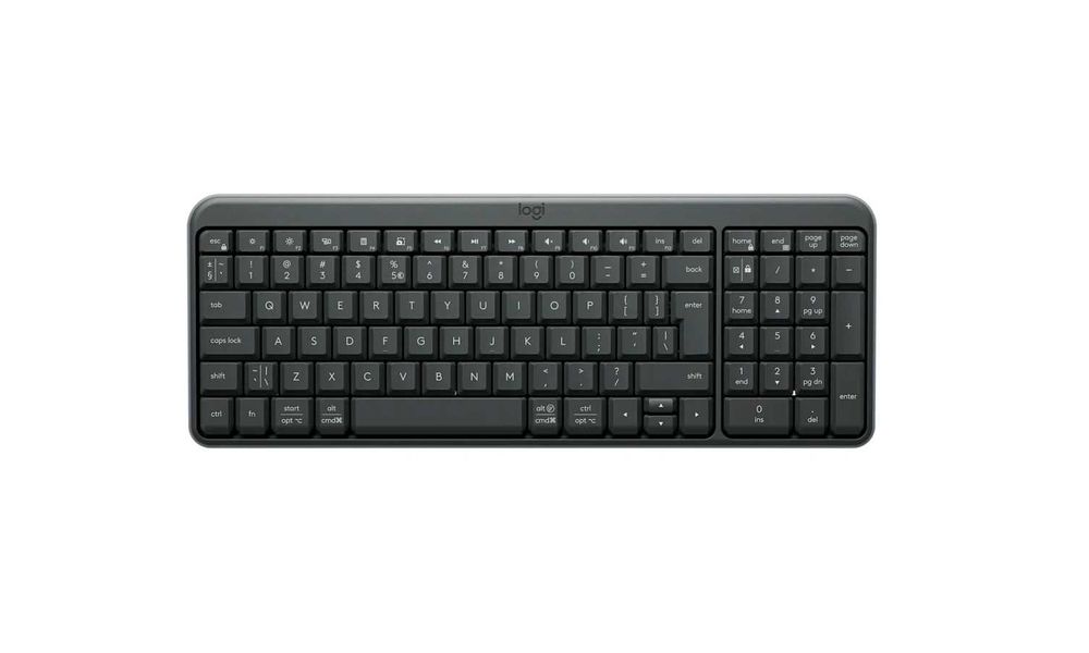 ( Беспроводная клавиатура Logitech K250 Compact Graphite