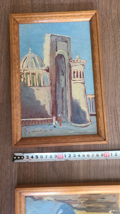 Картины старый город