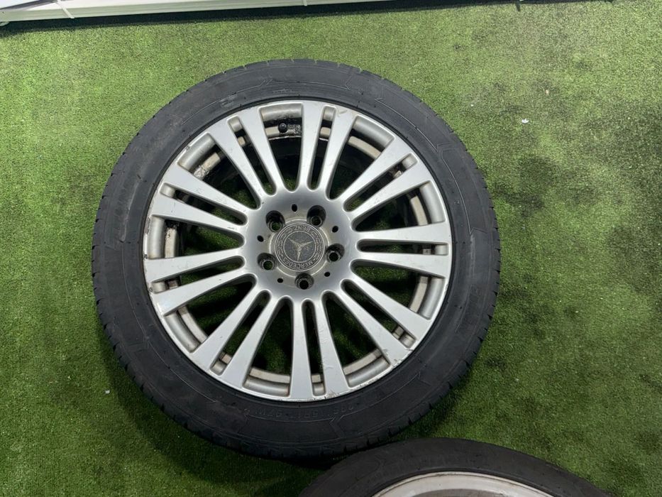 JANTE MERCEDES BENZ R17 / 5x112 / W205 C180 /  235/45 R17 97W XL / 7,5JX17H2 / ET45 / DOT D / A2074010102  + CAUCIUCURI (X3)