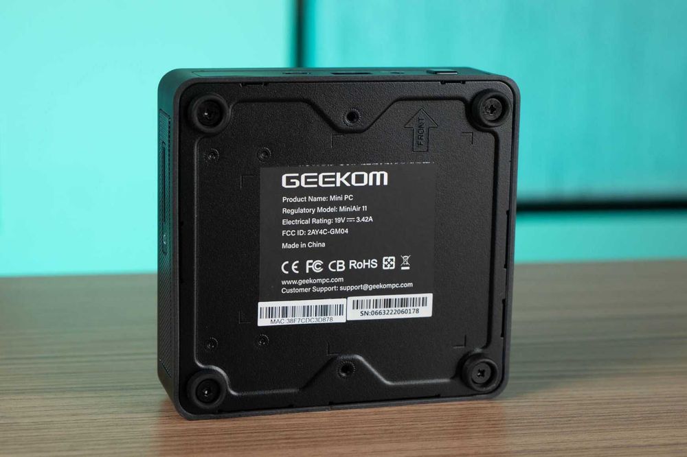 Мини ПК Geekom Mini Air 11 – Intel Jasper Lake 8GB RAM / 256GB SSD