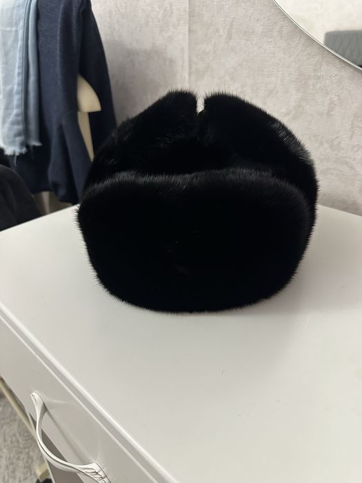 Ушанка норковая новая