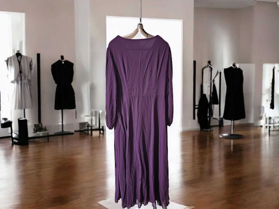 Rochie elegantă mov – perfectă pentru evenimente speciale!