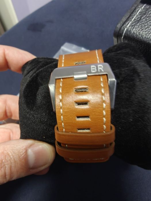 Часовник Bell & Ross BR03-93 GMT  + 2 кожени каишки