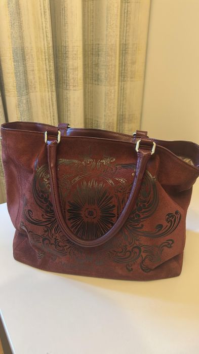 Geanta Tote Versace Jeans Burgundy