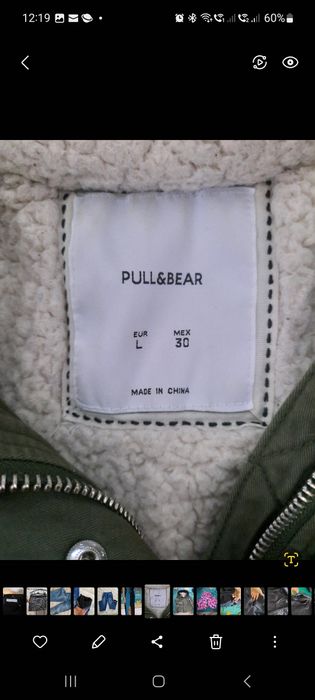 Geaca parca, Pull&Bear, îmblănite, foarte calduroasa