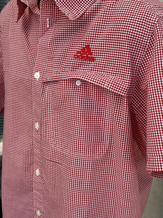 Мъжка риза с къс ръкав Adidas - размер XL, КАТО НОВА