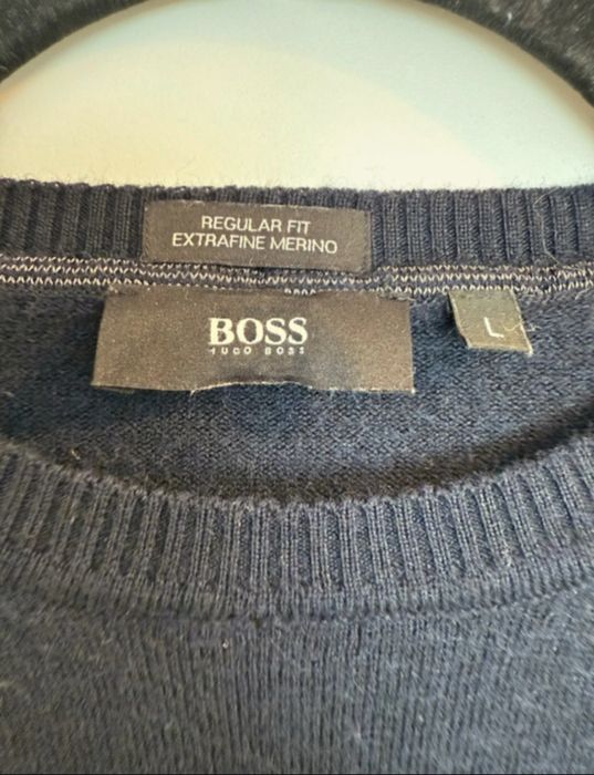 Bluza merinos - Hugo Boss