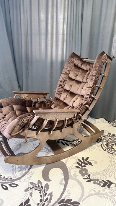 Кресло-качалка ракушка с матрасом
