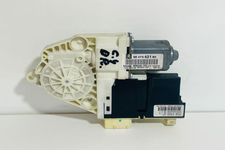 Motoras macara  geam dreapta fata 9647442180 Citroen C4 prima generat