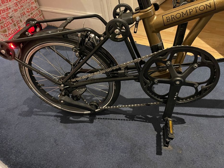Bicicleta electrica brompton P line  4 viteze
