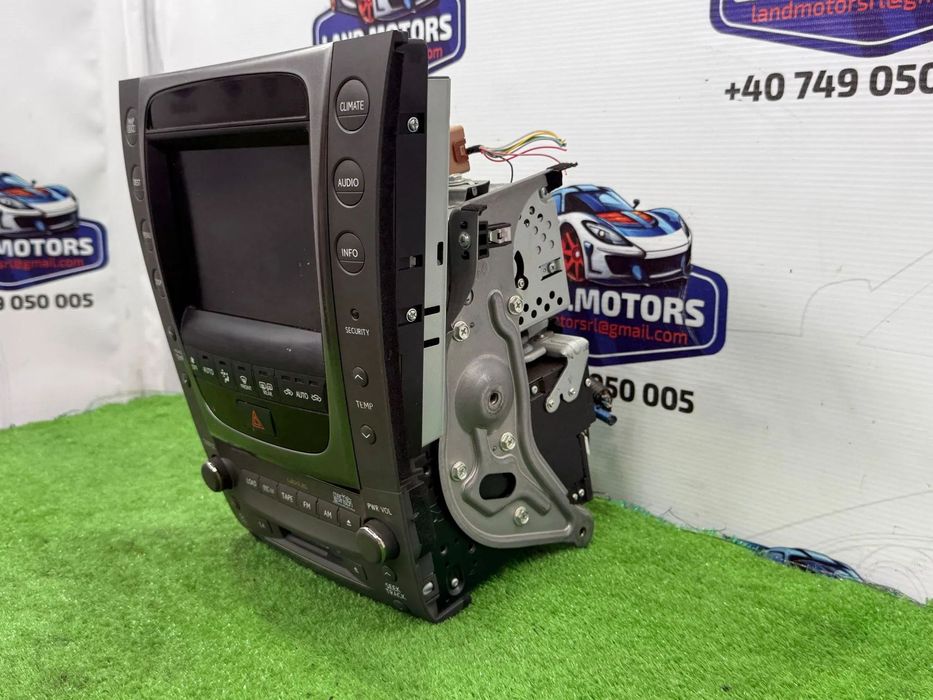 CONSOLA CENTRALA / DISPLAY NAVIGATIE / ECRAN CONTROL MEDIA / BUTOANE LEXUS GS 300 III 2009 3.0 BENZINA SEDAN COD OEM 86120-30G20-E0-2 HGPK000601EW 86111-30A50 462200-3030 303006364 2005-2011