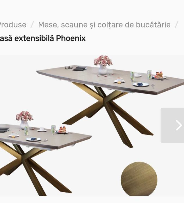 Masa dinning  extensibila