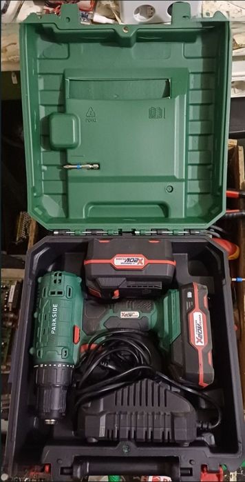 Cutie plastic pentru transport bormașină Parkside X20V