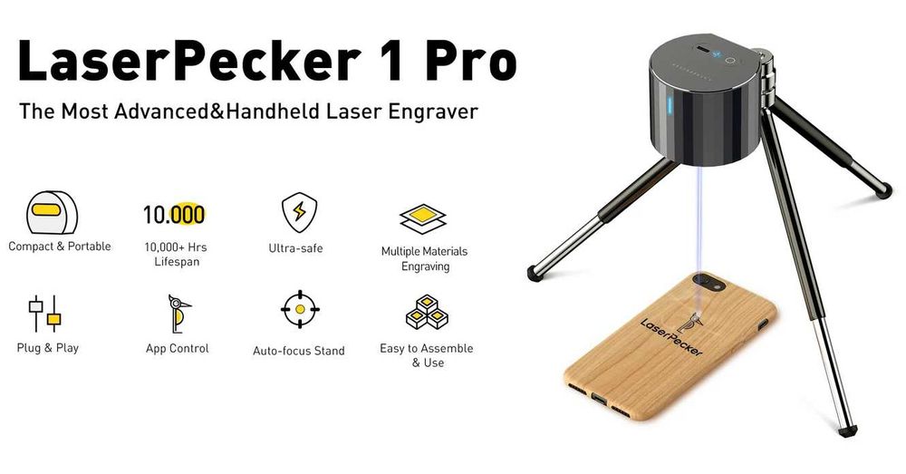 Мини лазерен гравьор LaserPecker Pro (L1 Pro)