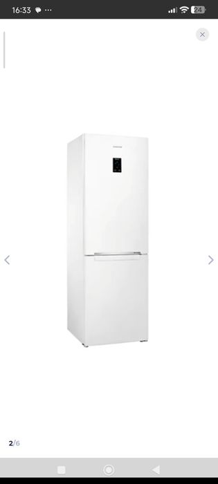 Холодильник Самсунг RB33A32N0WW/WT