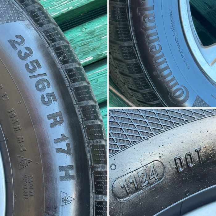 Roti iarna 17” AUDI Q5 •DOT 2024•235/65/r17•5x112  (Tiguan Q3, A4, A6)