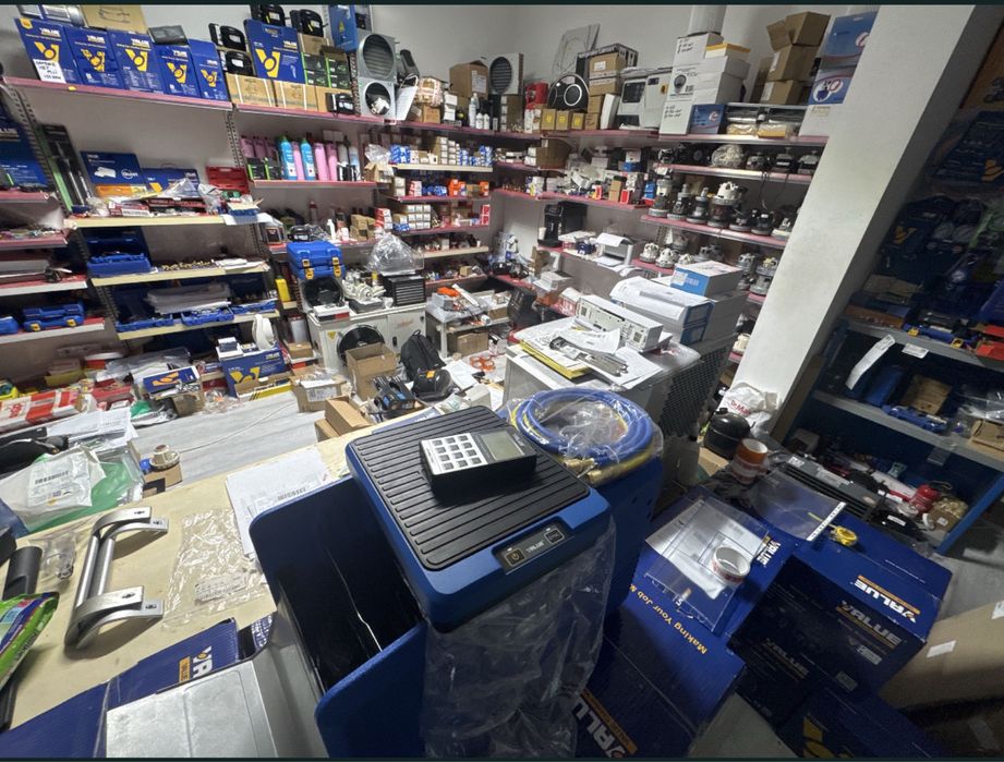 Pompa vid testare vacuum value vrc-6100d incarcare refrigerant cantar