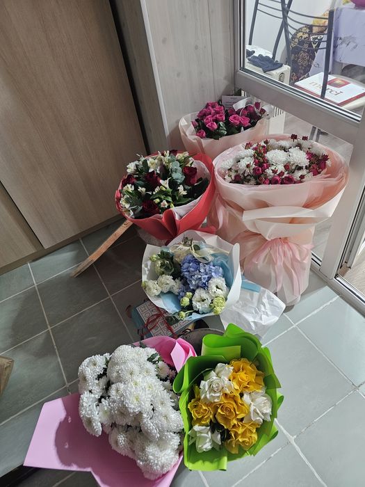 Цветы за 5000 тг