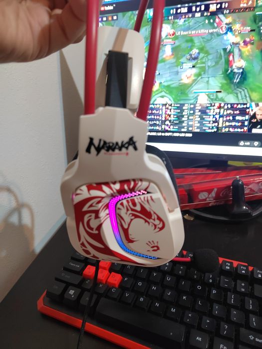 Геймърски слушалки bloody naraka edition
