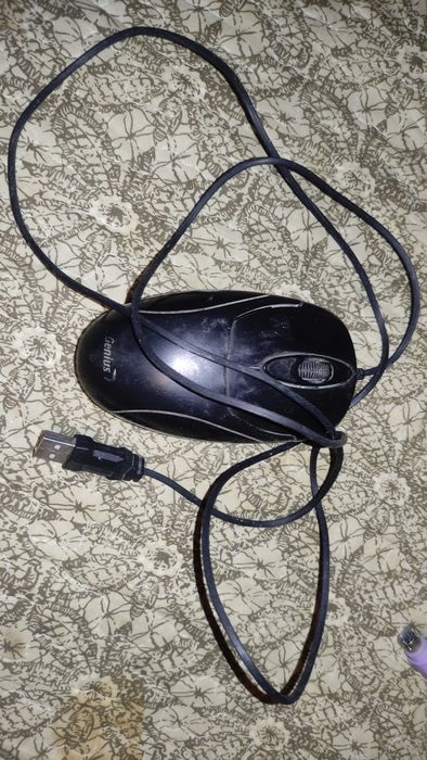 Комплект Клавиатура + мышка -  Разъем PS/2 (mini-DIN 6-pin) и проводна