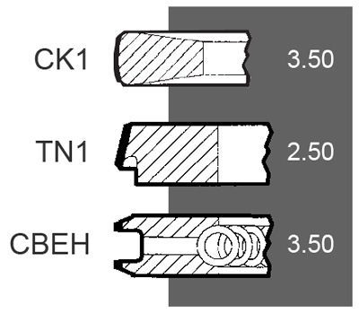 Segmenti  tractor Case