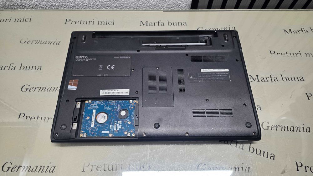 Laptop core i3 - Sony Vaio SVE151 G17 - functional - instalat